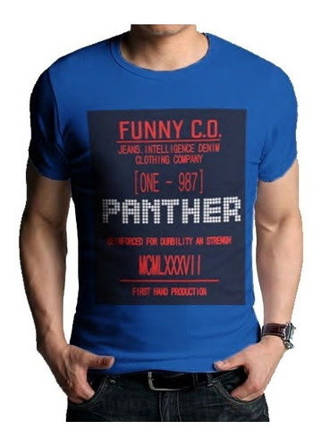 Remera Manga Corta Funny | Panther (13302)