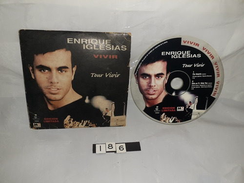 Enrique Iglesias - Tour Vivir - Cd Edicion Limitada 1997