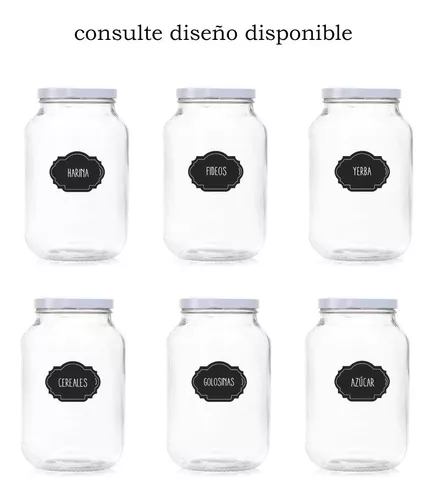 Comprar Frascos de Vidrio en Diseno Bazar