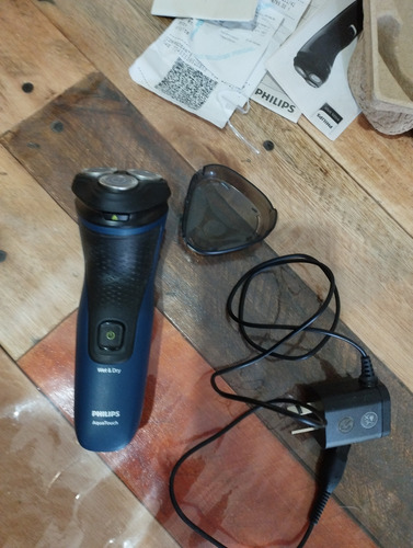 Afeitadora Philips Aqua Touch Shaver 1000 Azul (Usado)