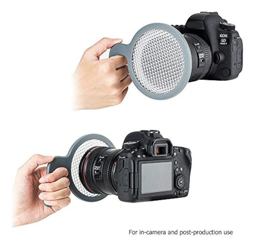Filtro Para Camara De 95 Mm Circular Con Transmision De Luz Blanco