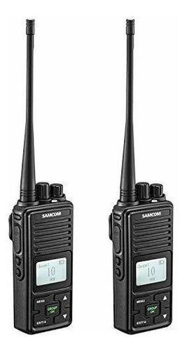 Samcom Intercomunicador Inalambrico Walkie Talkie 20 Canal X