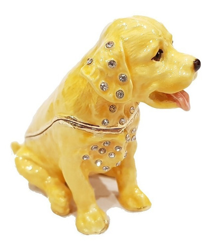 Imagen 1 de 4 de Alajero Faberge Cachorro Labrador 7,7x4,3x6,8 Cm
