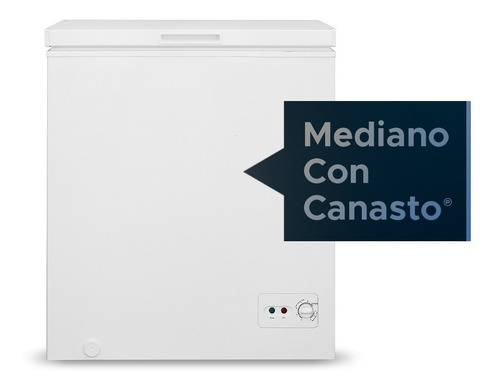 Imagen 7 de 7 de Freezer De Pozo Philco Phch151b Blanco 141l 220v