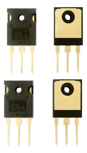 Todiys Pieza Darlington Transistor Potencia Silicio
