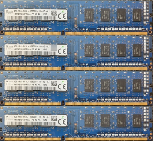 Memoria Ram Pc 4gb Ddr3l Pc3l-12800 1600mhz