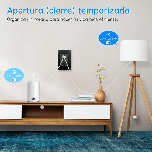 Tomada De Parede Wifi Inteligente Com Carregador Tipo Cy