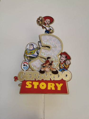 Cake Topper Toy Story (decoración Para Pasteles)