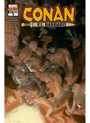 Conan El Barbaro 04, De Aaron Asrar. Serie Conan El Barbaro Editorial Panini Comics Argentina, Tapa Blanda, Edición 1 En Español, 2020