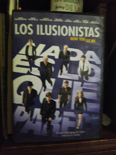 Los Ilusionistas (now You See Me) Dvd Morgan Freeman Ruffalo