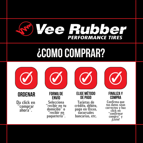 Cámara 120/90-19 Tr4 Vee Rubber Ultra Heavy Duty (uso Rudo)
