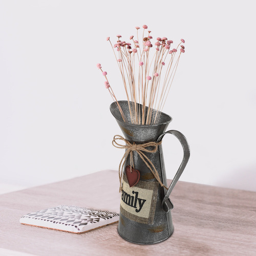 Miniregadera, Cubeta De Lata, Estilo Vintage