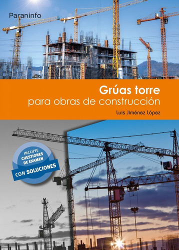 Libro Grúas Torre Para Obras De Construcción - Jimenez Lop