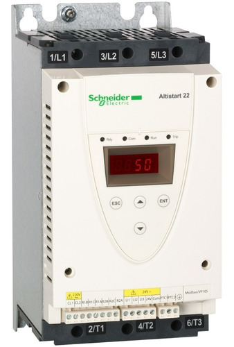 Arrancador Suave 30hp/440v 15hp/220v 47amp Ats Schneider