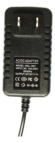 Ac/dc 12v 1a Cargador De Adaptador De Fuente De