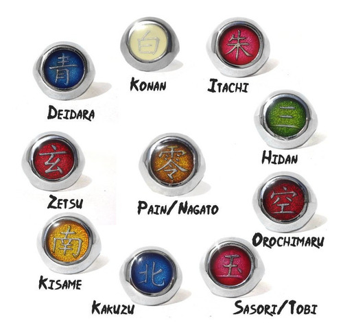 Arg Naruto Kit Articulos Konan Akatsuki Anime Boruto Attack