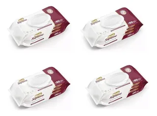 Toallas Humedas Huggies Supreme Pack 4 Piezas 80 Toallitas