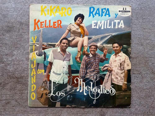 Disco Lp Los Melódicos - Viajando Con Los (1960) R10