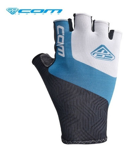 Guantes Bicicleta Dedos Medios Palm Cuero Genuino Y Silicona