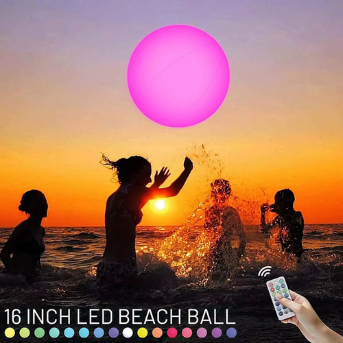 Pelotas Led Iluminadas Para Piscina, 1 Unidade, Para Piscin