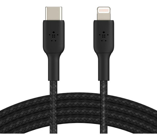 Cable Lightning A Usb-c Boost Charge De 1m Negro - Belkin