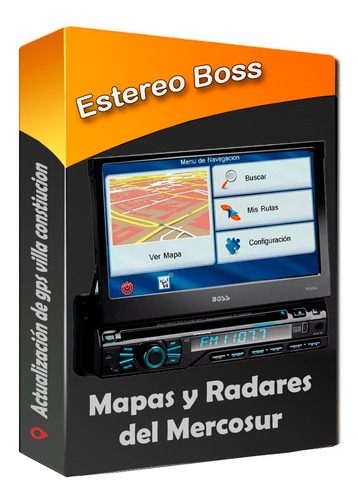 Actualización De Gps Estereo Boss Bv9967bt 1 Dim Wince 