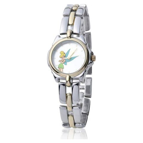 Reloj De Pulsera Para Mujer Con Dial Tinkerbell Sunray En Pl