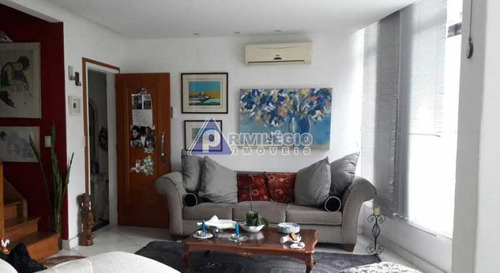 Cobertura À Venda, 2 Quartos, 1 Suíte, 1 Vaga, Ipanema - Rio De Janeiro/rj - 21576