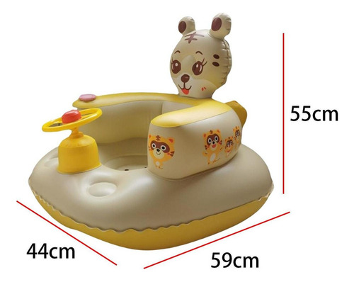 ) Sofá Inflable Para Bebés, Juguetes Portátiles Para