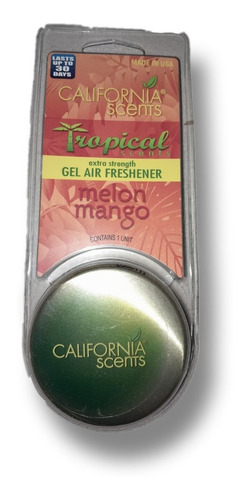 Ambientador En Gel De Lata California Scents Melon Mango