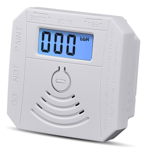Sensor Detector De Fugas De Gas Co, Pantalla Lcd, Funciones
