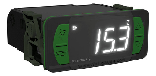 Controlador Digital Full Gauge Mt-543e Log/04 Cor Preto 115/230v