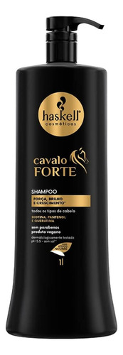 Kit Haskell Cavalo Forte Sh Condicionador 1l Máscara 500g