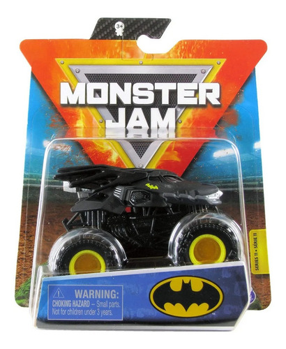 Monster Jam Batman True Metal. Incluye Póster Y Brazalete