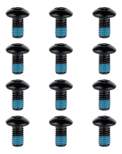 12x Permos De Rotor De Discura De Discurso De Bice Negro
