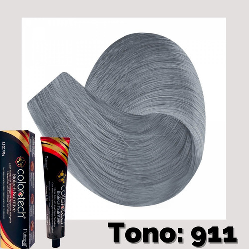 Color Tech Tinte 911 Rubio Cenizo Intenso Ultra Aclarante