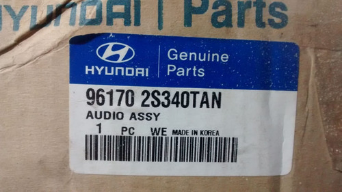 Imagem 4 de 5 de Radio Mp3 Disqueteira Original Hyundai Ix35 961702s340tan