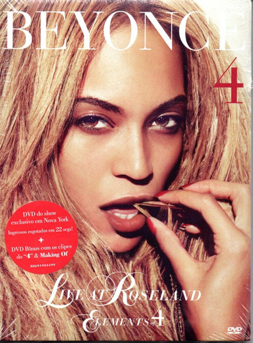 Kit 2 Dvds Beyoncé Live At Roseland Elements Of 4 DVD 2011