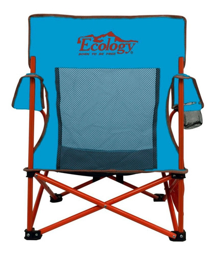 Silla Playera Camping Plegable Grande 120kg Sand Ecology