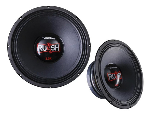 2 Woofer Profissional Bomber Rush 15 2.0k 1000 Rms 4 Ohms