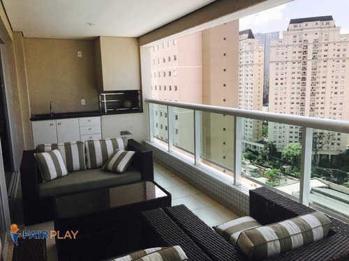 Imagem 5 de 29 de Apartamento Possuindo 127m2 Com 3 Suítes No Brooklin-sp - Ap6377