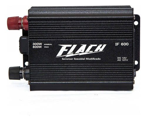 Inversor De Tensão 12v/127v 600w Pico-300w If600-3 - Flach