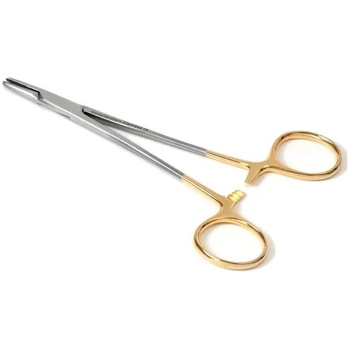 Porta Agulha Mayo Hegar Com Videa 15 Cm Tipo De Alicate Aço Inoox
