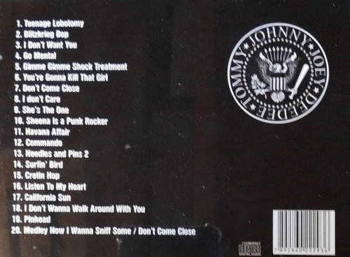 Cd Ramones - Live