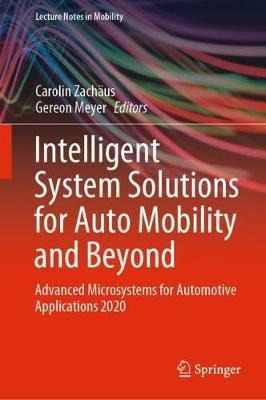 Libro Intelligent System Solutions For Auto Mobility And ...