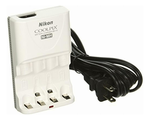 Nikon En-mh2-b4/mh-73 2 Hour Charger With 4 2300mah Ni-mh Aa