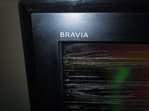 Imagen 3 de 5 de Tv Bravia 32 Para Reparar, Polarizado Malo Y No Enciende