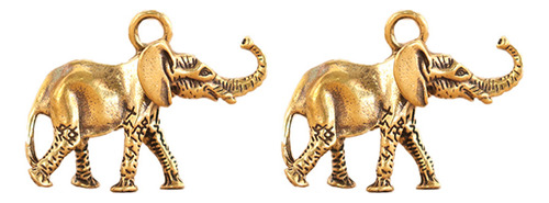 Adorno De Elefante Para Decoración De Animales En Miniatura,