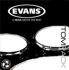 Evans Ec2 Clear Fusion Tom Pack 10 12 14