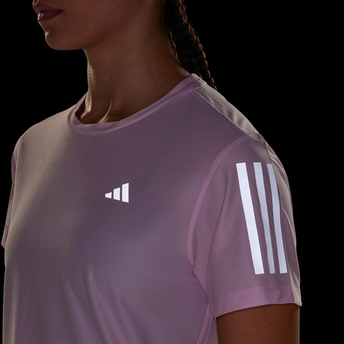 Polera adidas Running Own The Run Mujer Rosa Jd6433